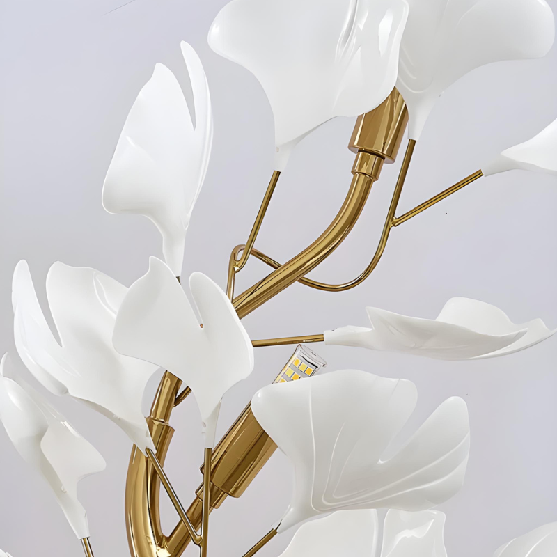 Applique Murale LED Décoratif Moderne en Céramique Dorée | Éclairage Design Haut de Gamme