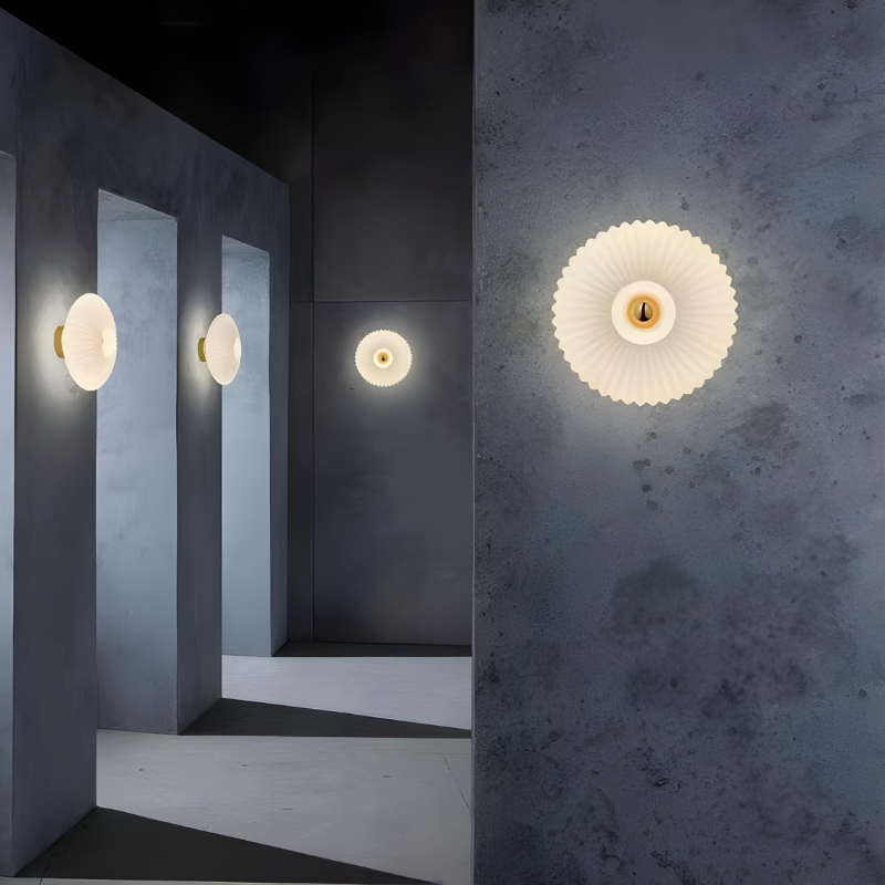 Applique Murale Décorative en Verre | Cercle