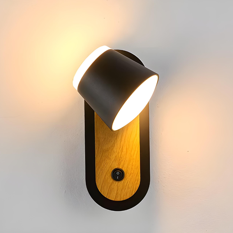 Applique Murale Chambre Adulte LED Nordique Orientable