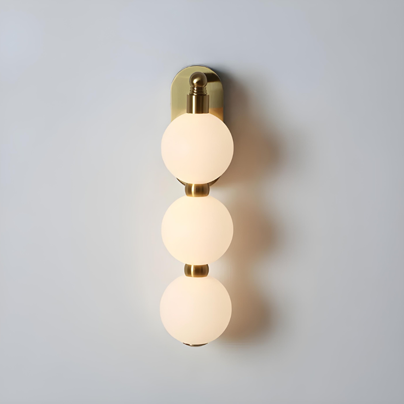 Applique Murale LED Minimaliste Nordique et Décoratif | Triple Sphère