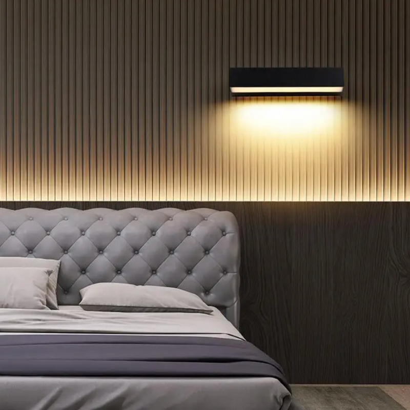 Applique Extérieure Murale LED Extérieur Rectangulaire Décoratif