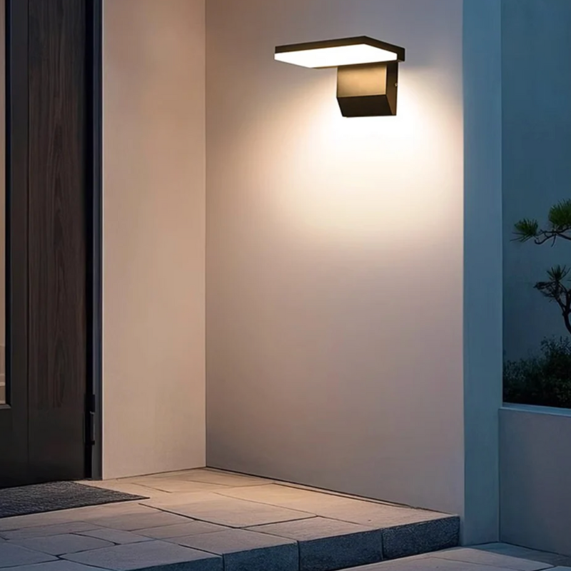 Applique Murale LED Extérieure Moderne et Minimaliste avec Détecteur de Mouvement