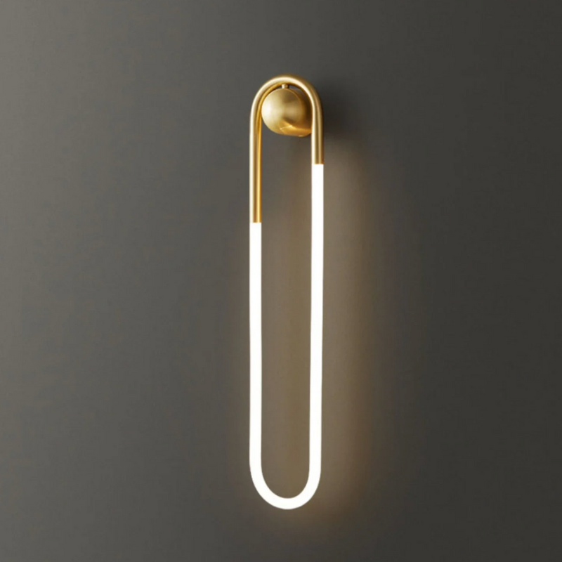 Applique Murale LED Minimaliste Nordique | Design Allongé Suspendu