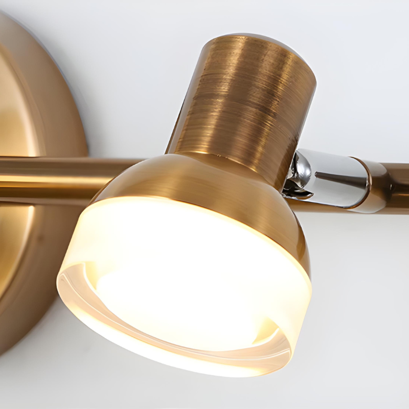 Applique Murale Salle de Bain LED Rotative Moderne