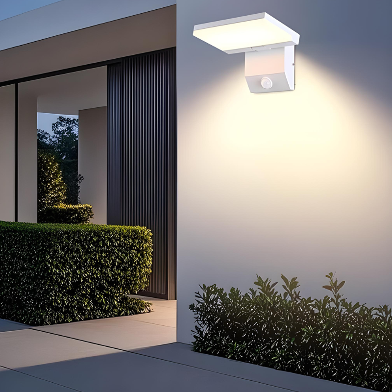 Applique Murale LED Extérieure Moderne et Minimaliste avec Détecteur de Mouvement