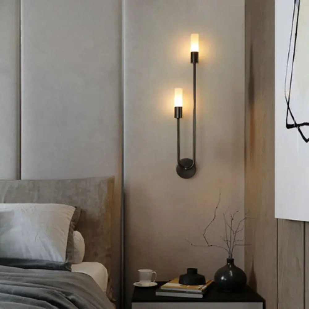 Applique Murale LED Minimaliste au Design Nordique et Décoratif