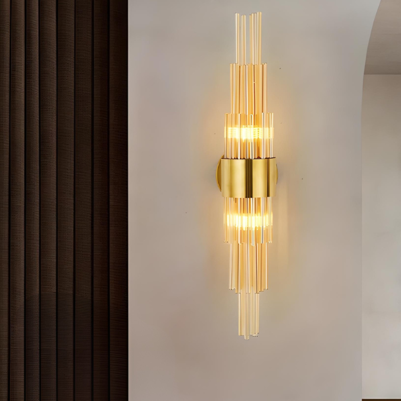 Applique Murale en Verre pour Salon Moderne | Design Luxe Élégant