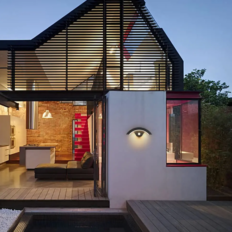 Applique Murale LED Extérieur Moderne avec Capteur