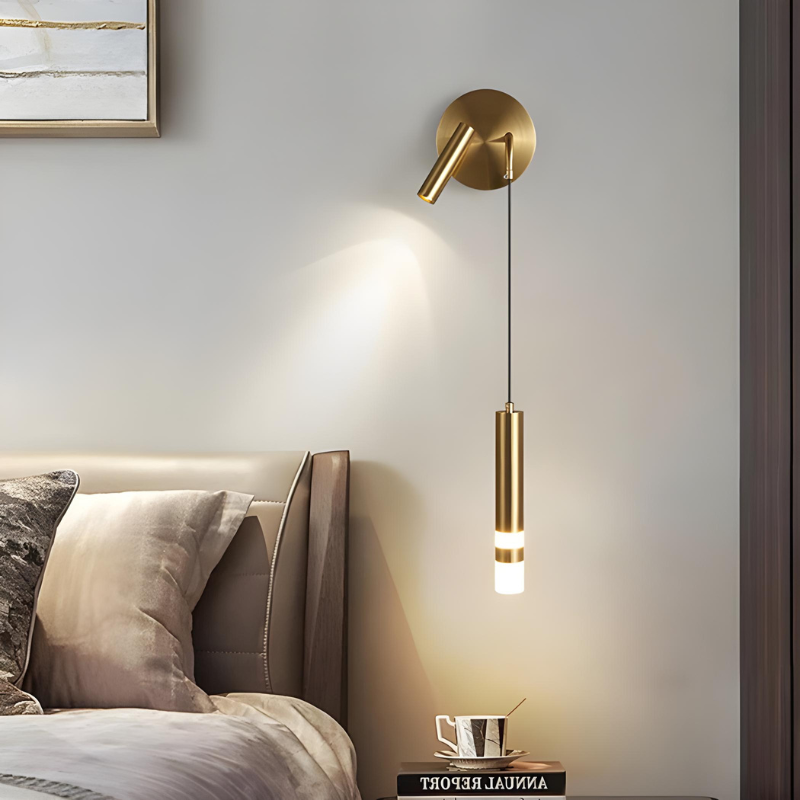 Applique Murale Chambre à Coucher | Nordique à Double Tête