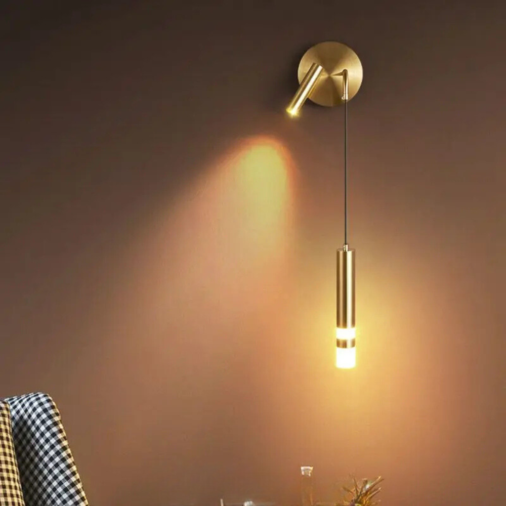 Applique Murale Chambre à Coucher | Nordique à Double Tête