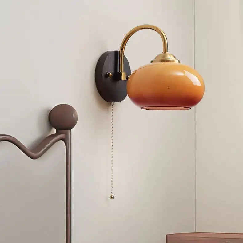 Applique Murale en Verre avec Interrupteur | Originale Luxueuse