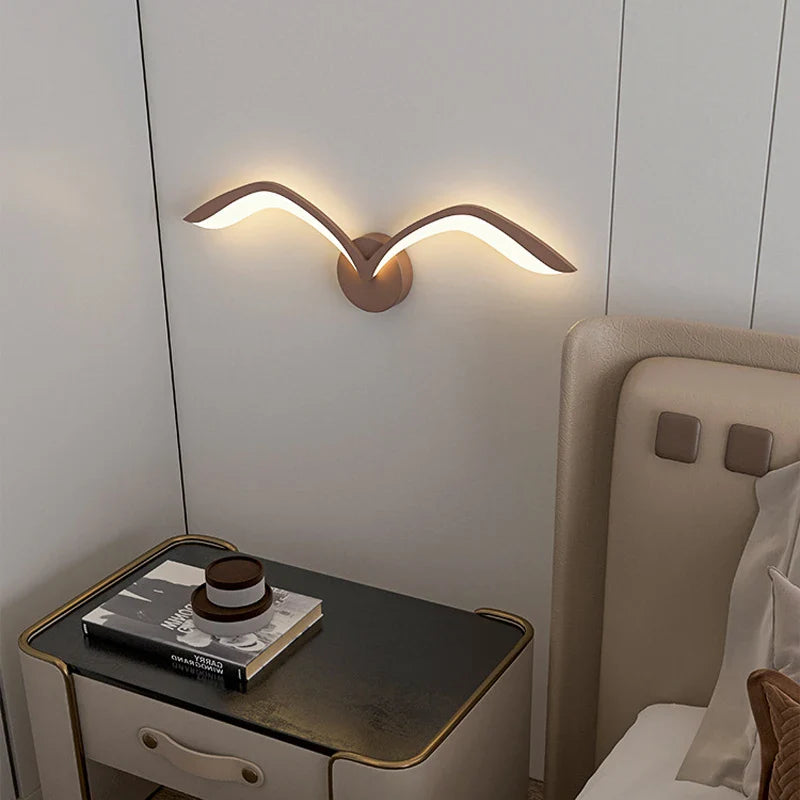 Applique Murale LED Nordique | Oiseau
