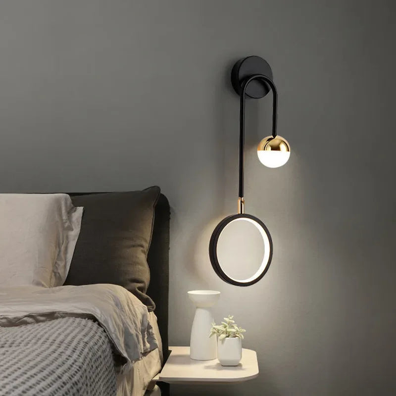 Applique Murale LED pour Chambre | Cercle