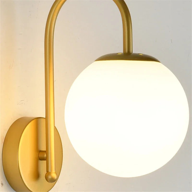 Applique Murale LED Minimaliste Nordique et Décoratif | Sphérique