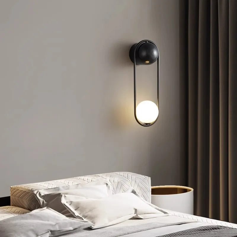 Applique Murale Led Minimaliste Moderne | Boule Suspendu