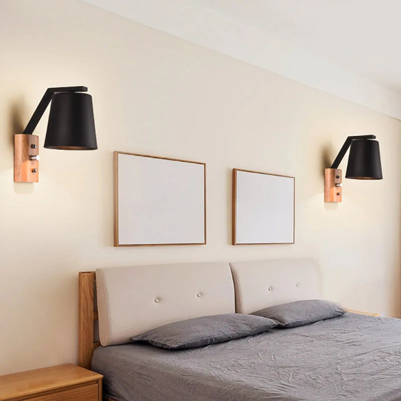 Applique Murale avec Interrupteur | Nordique Moderne et Décorative