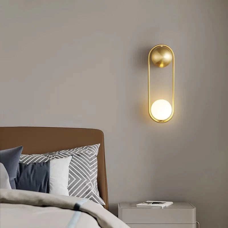 Applique Murale Led Minimaliste Moderne | Boule Suspendu