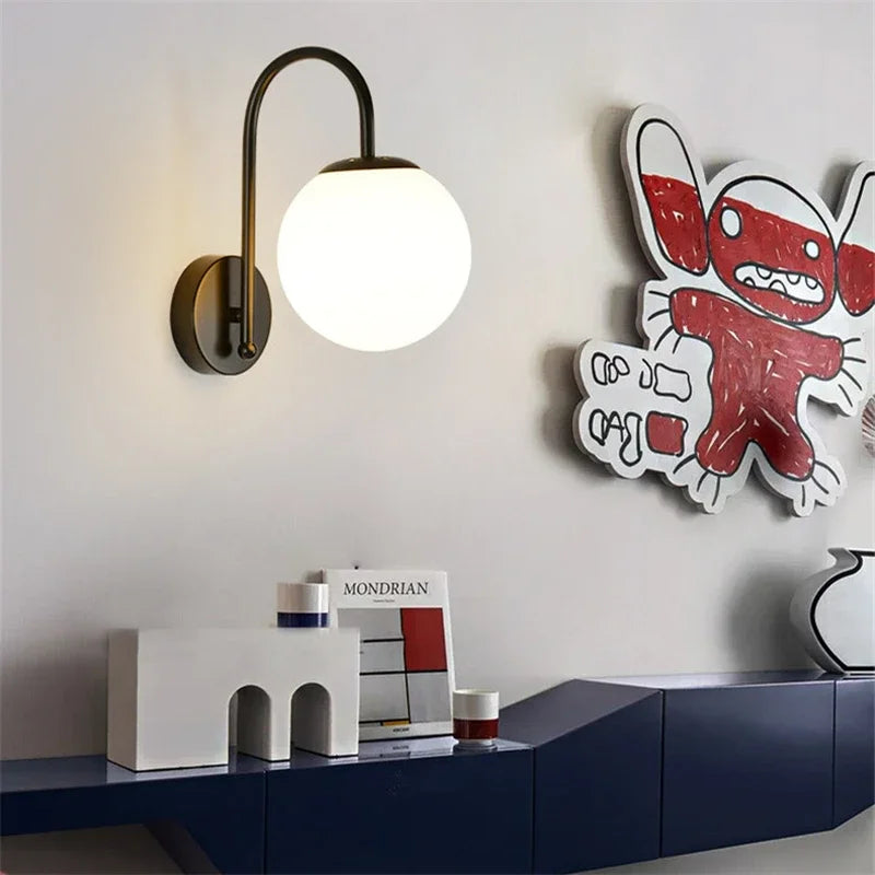 Applique Murale LED Minimaliste Nordique et Décoratif | Sphérique