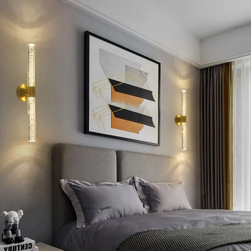 Applique Murale LED Nordique de Luxe | Double Extrémité