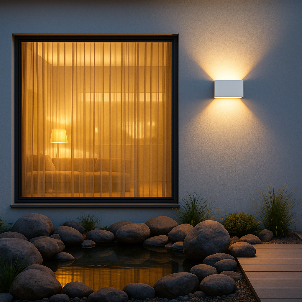 Applique Murale LED Design Nordique Minimaliste Rectangulaire