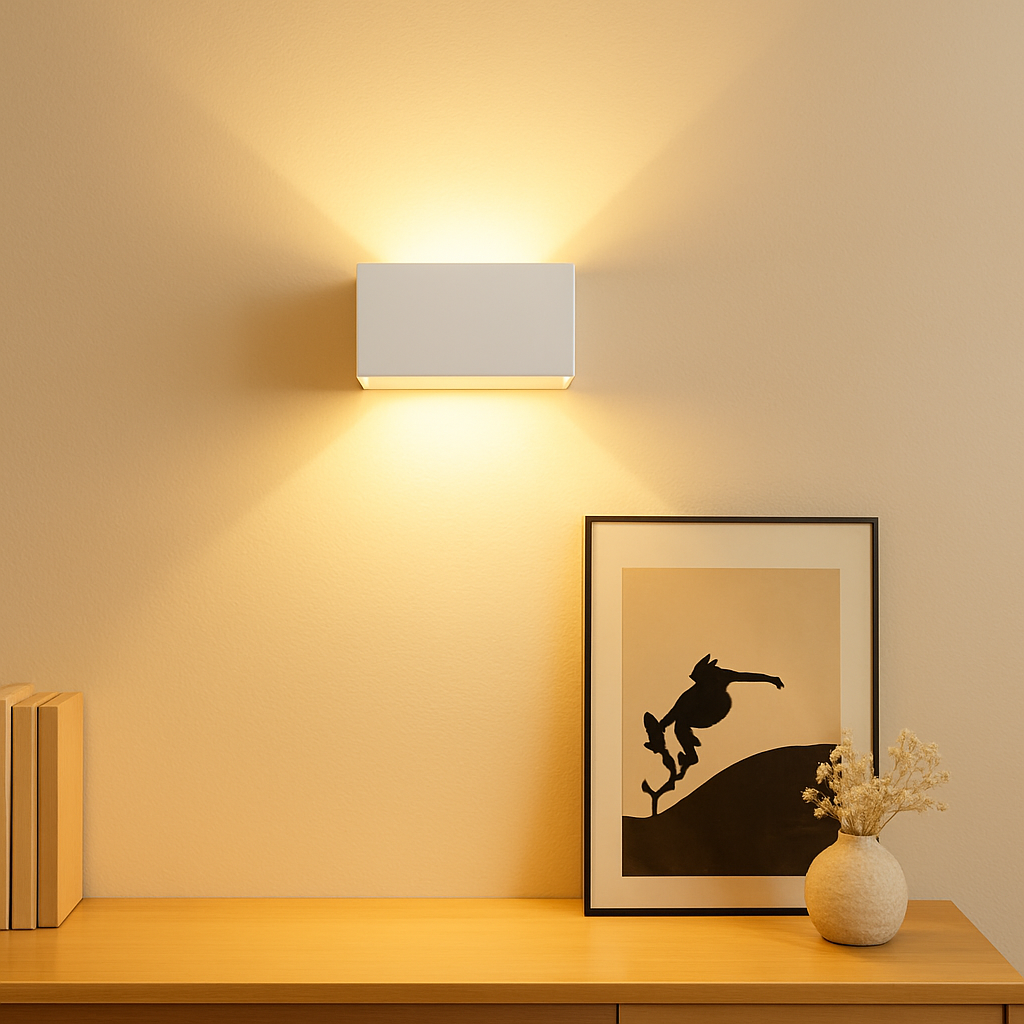 Applique Murale LED Design Nordique Minimaliste Rectangulaire