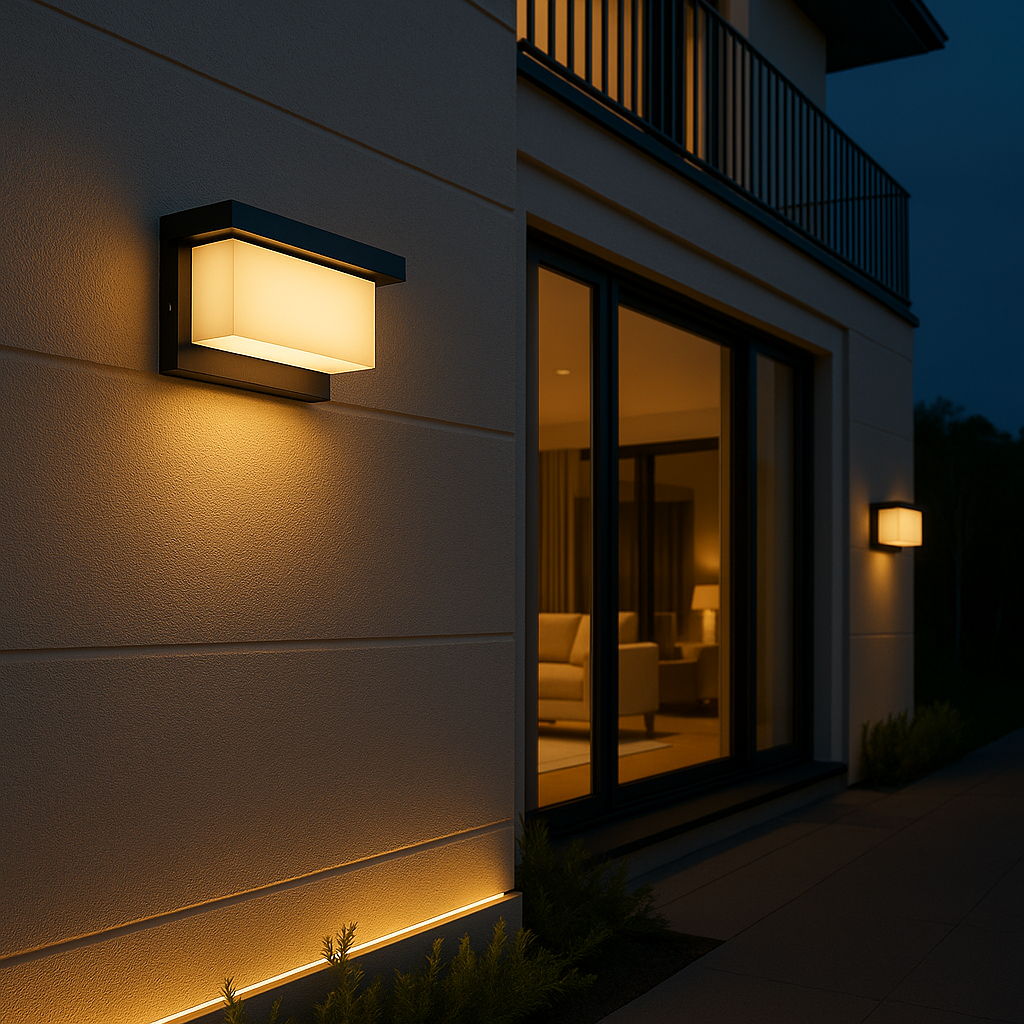 Applique Murale Extérieure LED Étanche avec Capteur de Mouvement